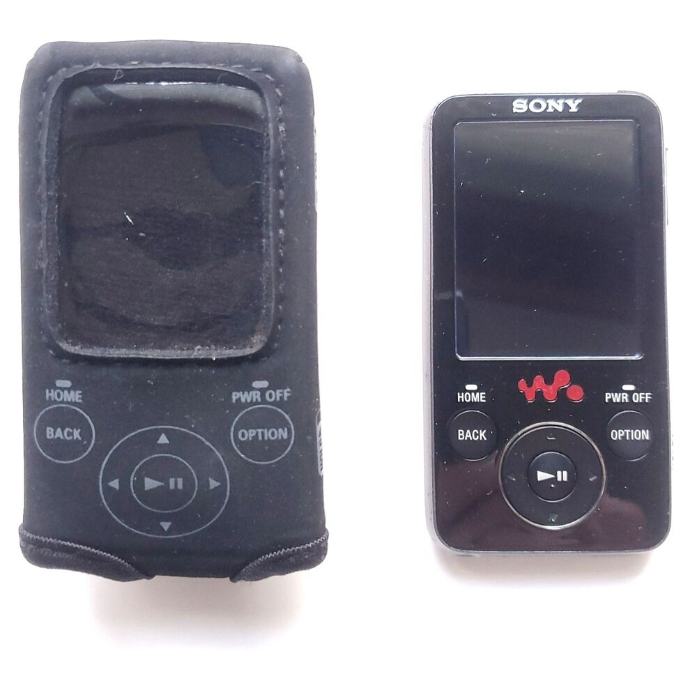 Sony Walkman NWZ-E436F 4GB Digital MP3 Player Tested Working Case Bundle NO CORD